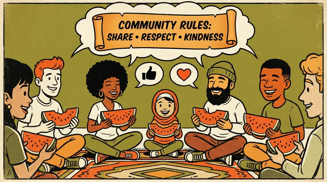 优德w88网站 社区公约漫画插图